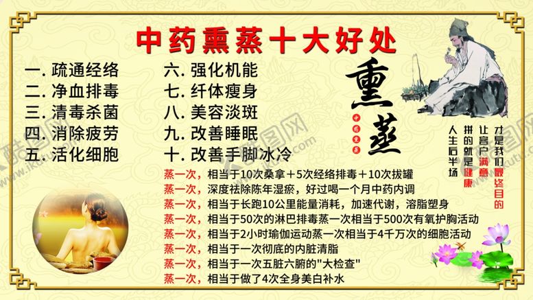 编号：95931002150620375618【酷图网】源文件下载-中药熏蒸