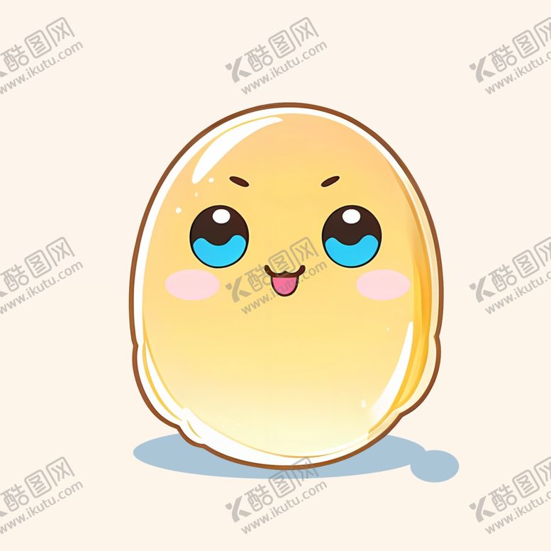 编号：49584601310707526635【酷图网】源文件下载-手绘卡通可爱小果冻