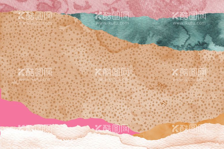 编号：19714812220542193027【酷图网】源文件下载-拼贴污渍纸张纹理