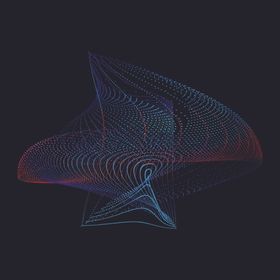 科技感特效光纤图案
