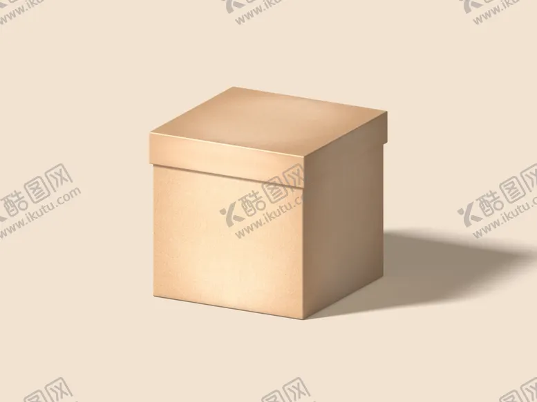 编号：44353006240638508658【酷图网】源文件下载-方盒品牌包装样机