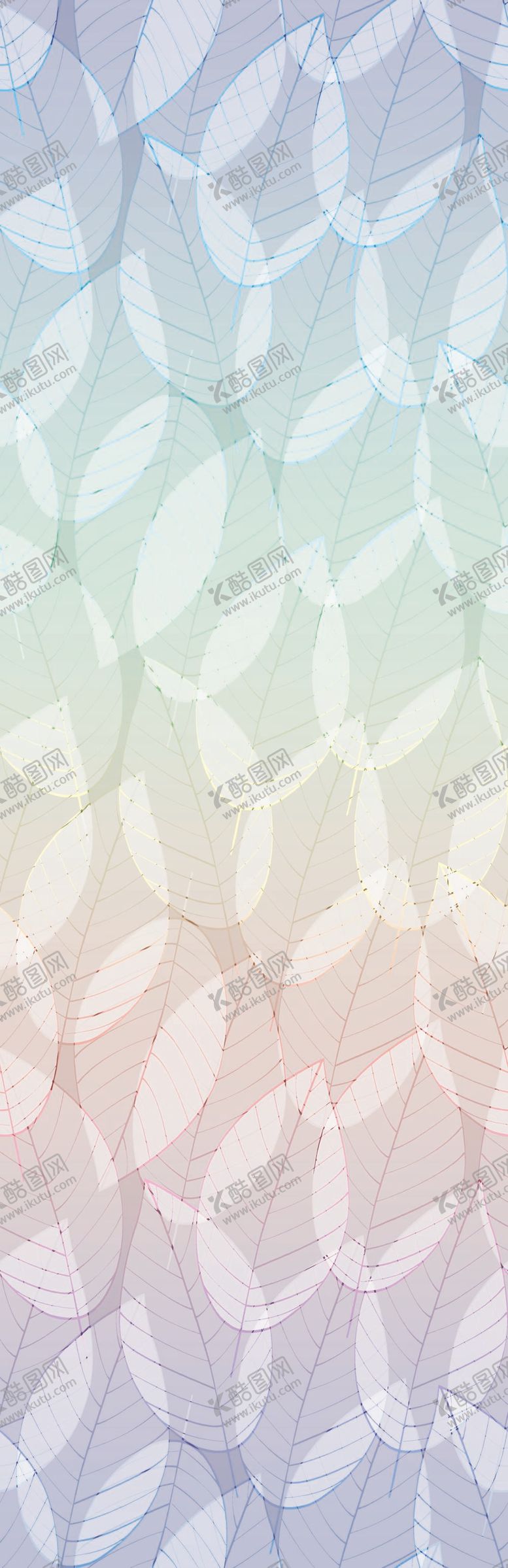 编号：11510211071730093592【酷图网】源文件下载-渐变叶子