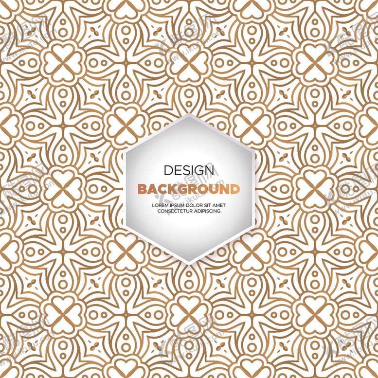 编号：95566610031957108376【酷图网】源文件下载-古典无缝花纹