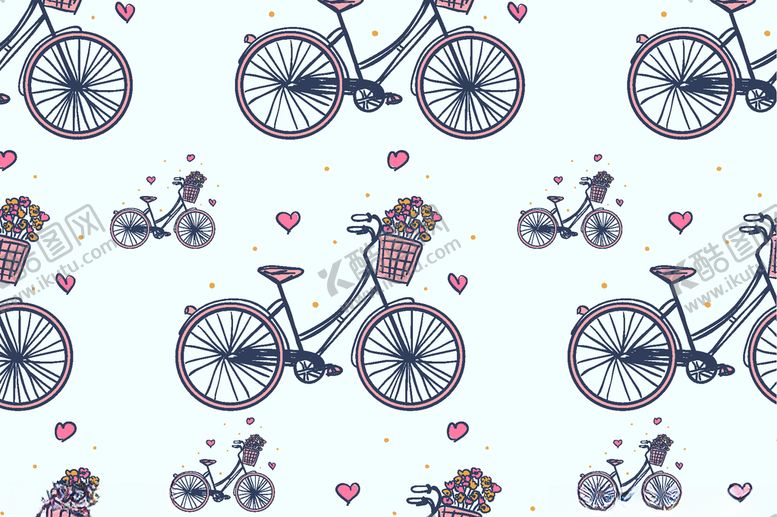 编号：88771809181356085954【酷图网】源文件下载-浪漫单车
