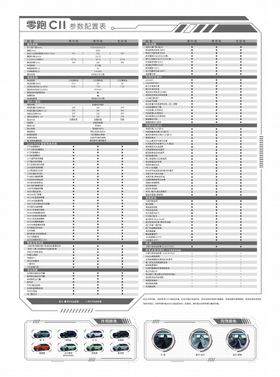 零跑C11上市单页