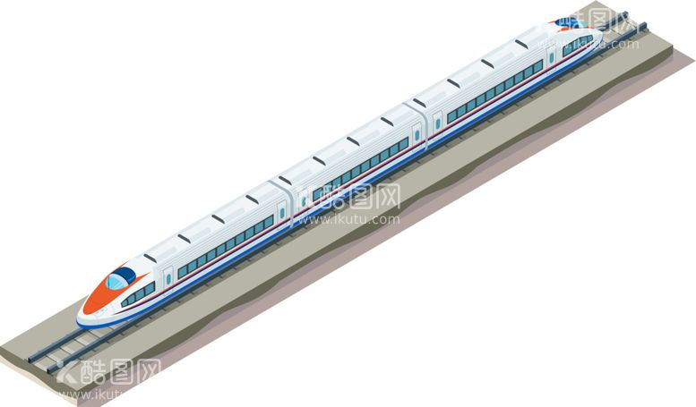 编号：72862612192250554537【酷图网】源文件下载-高速火车