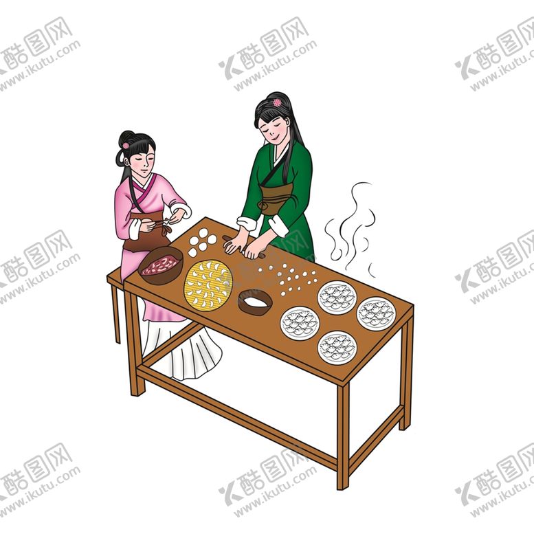 编号：15760305081244226295【酷图网】源文件下载-古代女子