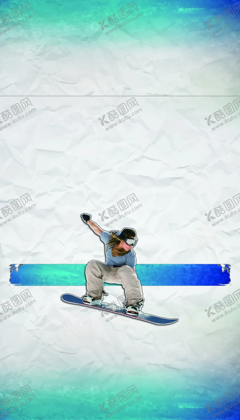 编号：63297402041915455720【酷图网】源文件下载-滑雪海报