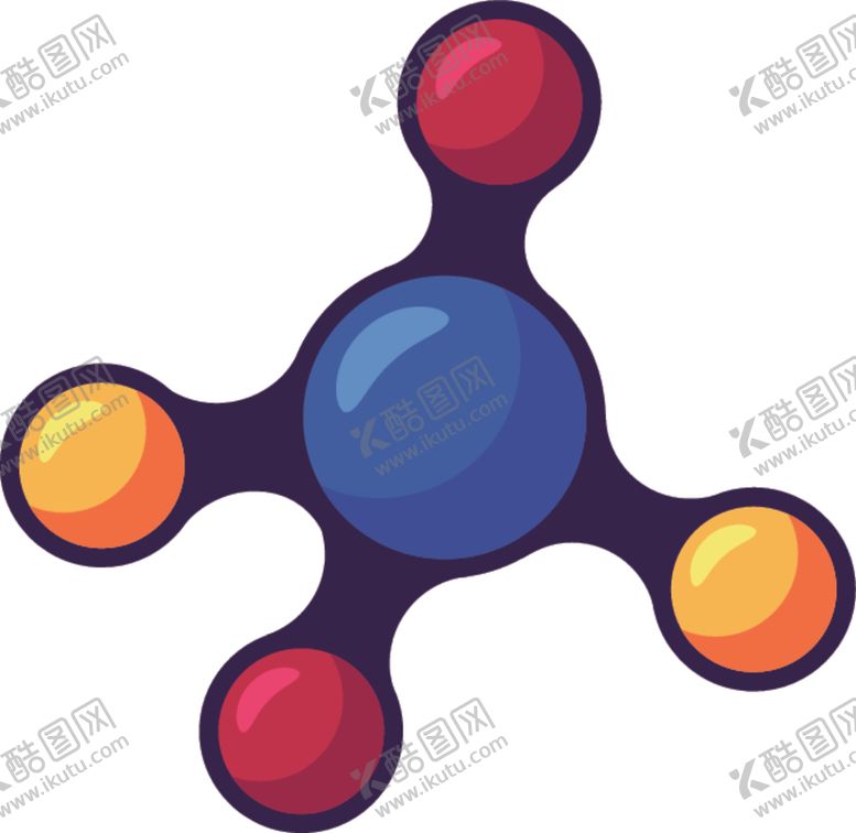 编号：37668309171716452945【酷图网】源文件下载-分子背景