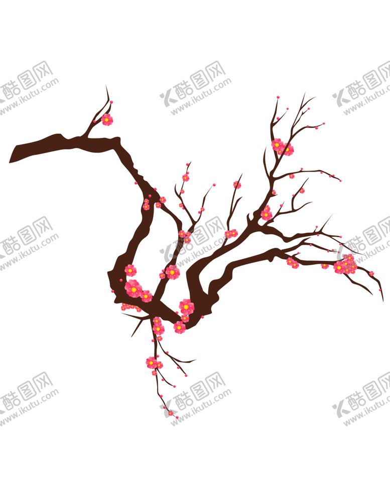 编号：31364606260819093566【酷图网】源文件下载-梅花素材