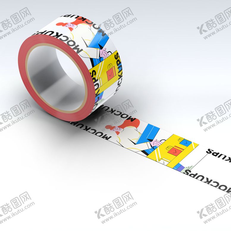 编号：02834509142213052946【酷图网】源文件下载-胶带样机