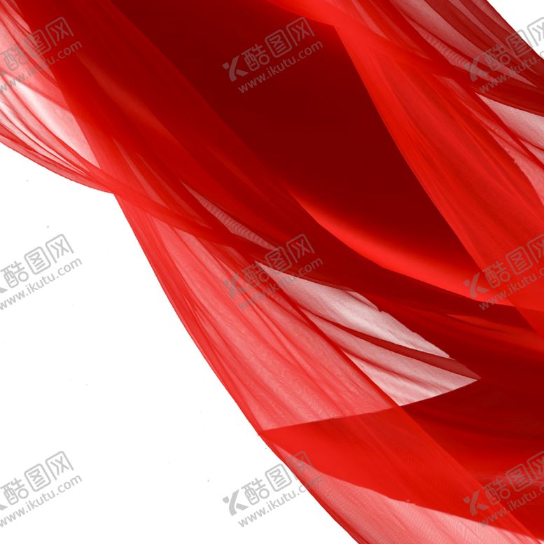 编号：84104405150850031239【酷图网】源文件下载-红色飘带