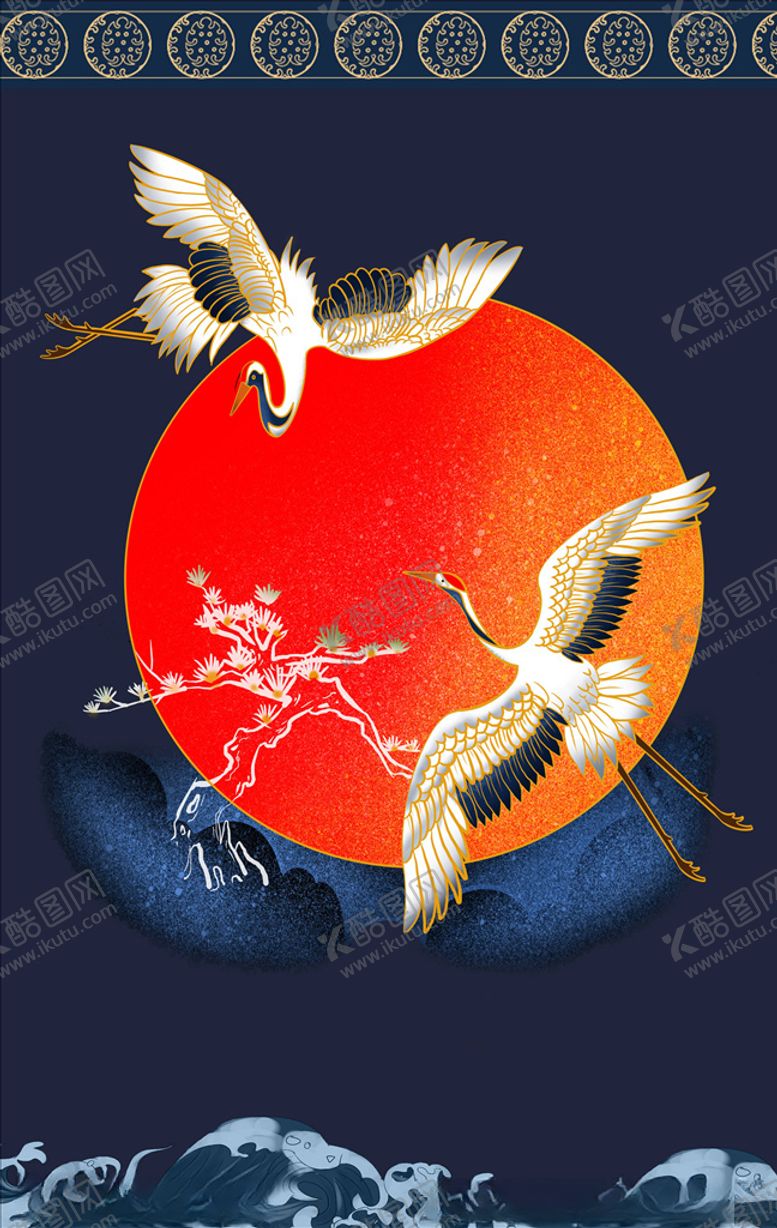 编号：84004204250347526994【酷图网】源文件下载-国潮背景