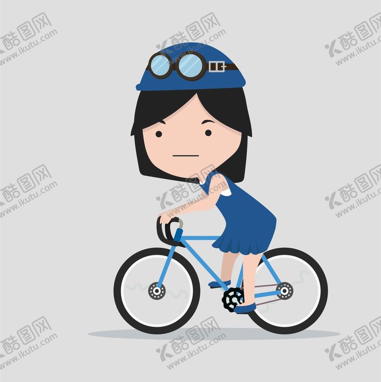 编号：69513810030118591837【酷图网】源文件下载-卡通骑行人物