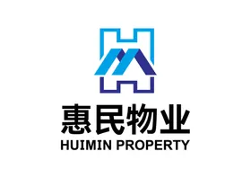 惠民物业LOGO标志