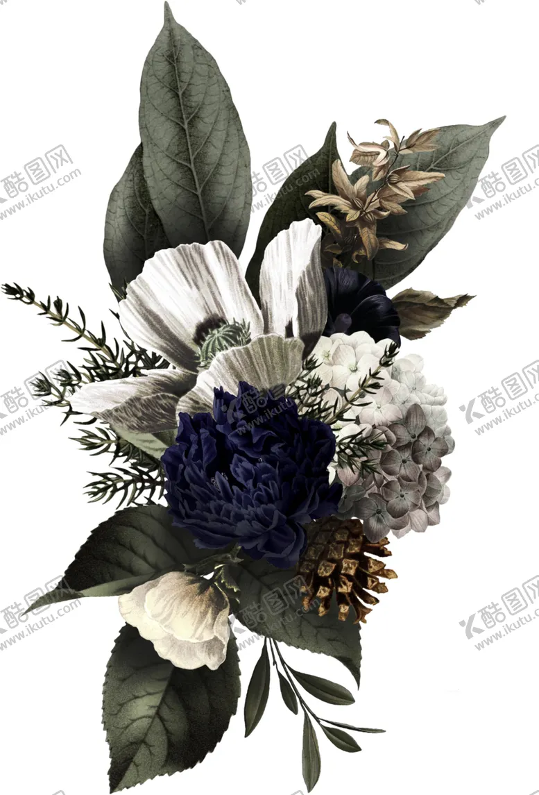 编号：97933907011558303390【酷图网】源文件下载-装饰花png