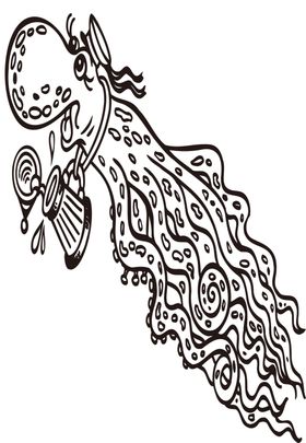 卡通画幼儿绘涂色描绘