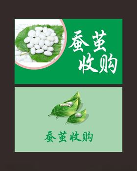 蚕茧收购宣传图