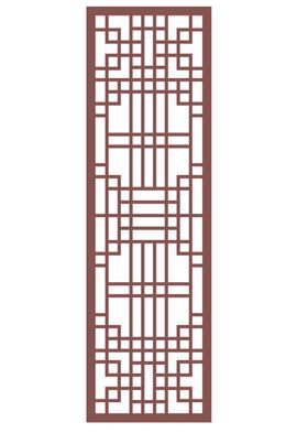 隔断雕花中式