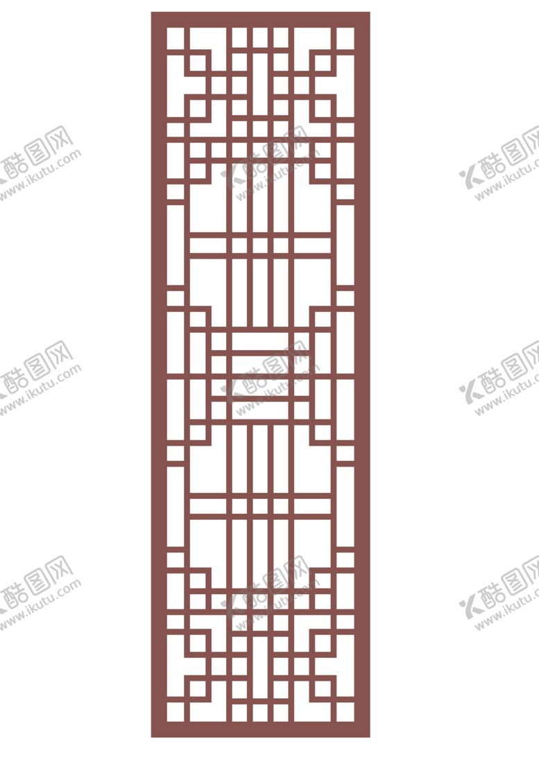 编号：86478907062217127805【酷图网】源文件下载-隔断雕花中式