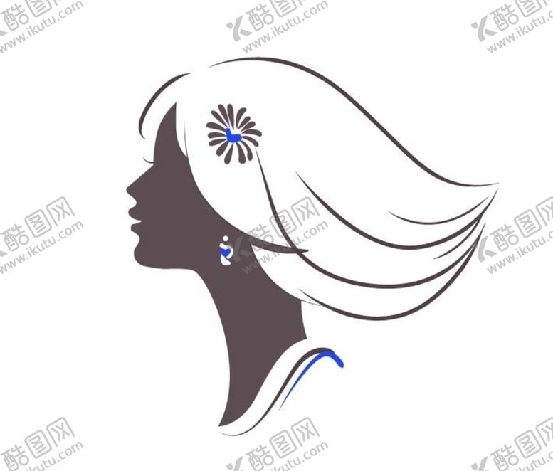 编号：97316609302113408137【酷图网】源文件下载-线条卡通女孩美女图片