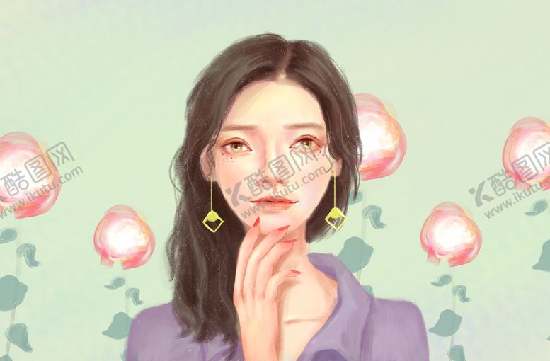 编号：47610309251447467364【酷图网】源文件下载-面容憔悴的女孩