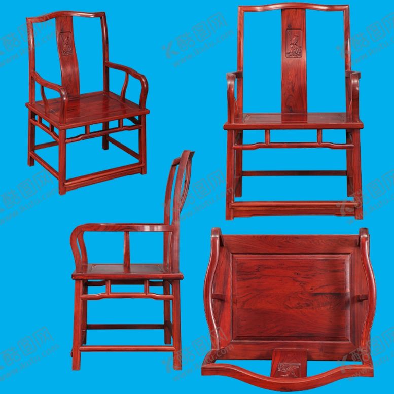 编号：98683509202253122306【酷图网】源文件下载-红木椅子