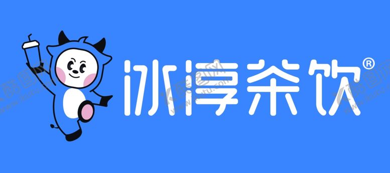 编号：23932502121939168738【酷图网】源文件下载-冰醇茶饮logo门头