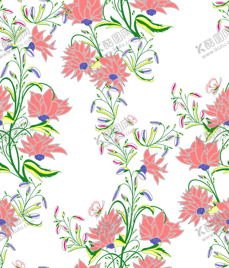 编号：18835910020749214496【酷图网】源文件下载-循环花朵