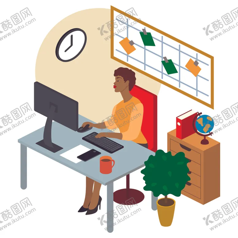 编号：87358006240833288690【酷图网】源文件下载-矢量人物素材