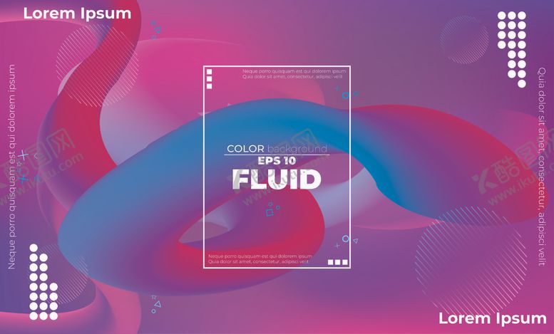 编号：56099610120157504565【酷图网】源文件下载-流体渐变抽象艺术背景图