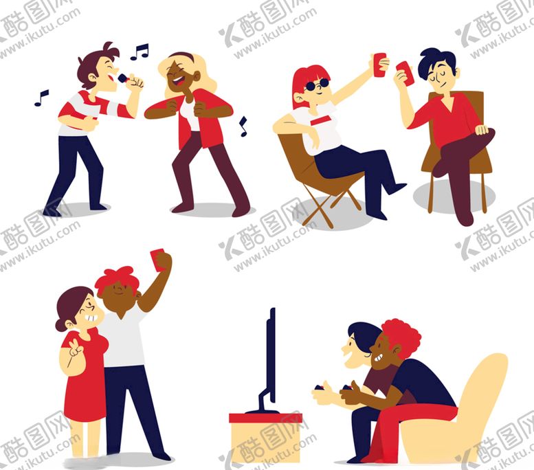编号：30886407130516223444【酷图网】源文件下载-朋友聚会