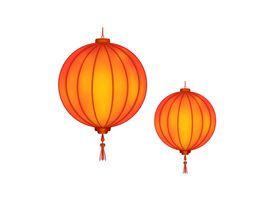 灯笼红色喜庆新春节日素材中国风
