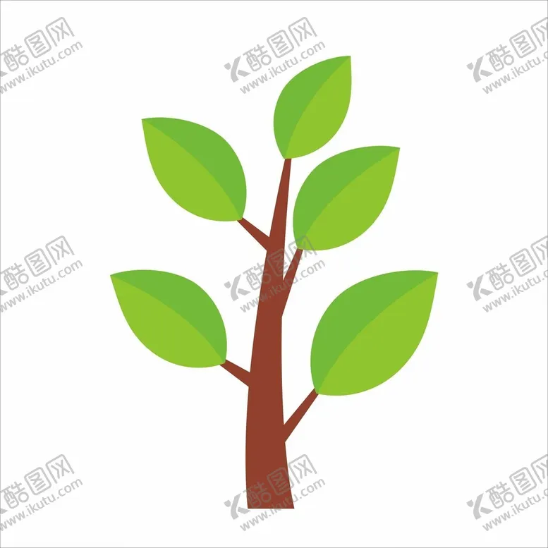 编号：10678512140627183639【酷图网】源文件下载-卡通树叶
