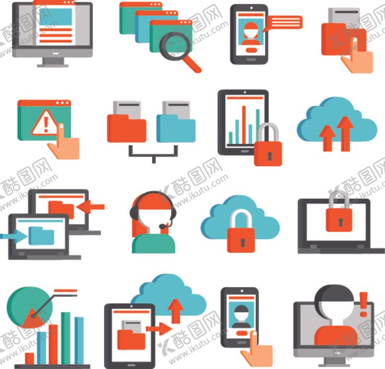 编号：37372310290927326388【酷图网】源文件下载-云计算logo图标