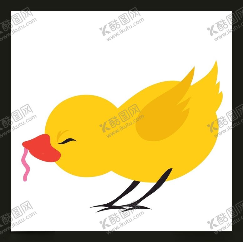 编号：26018402222220135675【酷图网】源文件下载-手绘线描小鸭