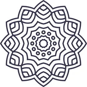 复古花纹图案