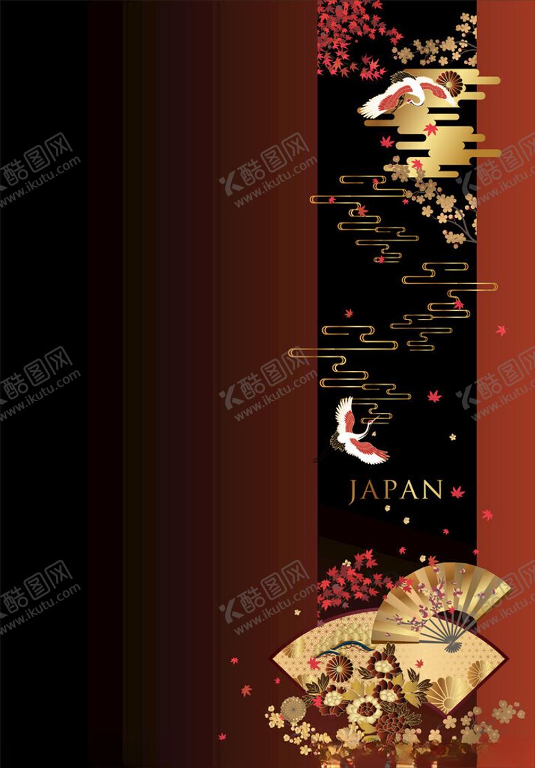 编号：18742001171413337817【酷图网】源文件下载-日式花纹背景