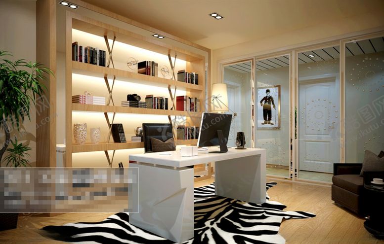 编号：75005809261956022064【酷图网】源文件下载-书房空间