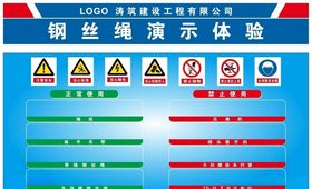 钢丝绳演示体验