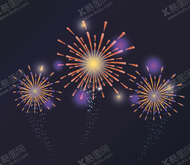 编号：41454804121355535037【酷图网】源文件下载-烟花背景