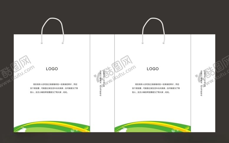 编号：16521409142305426556【酷图网】源文件下载-手提袋平面图