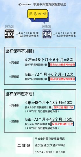 雷克萨斯保养攻略混动车型