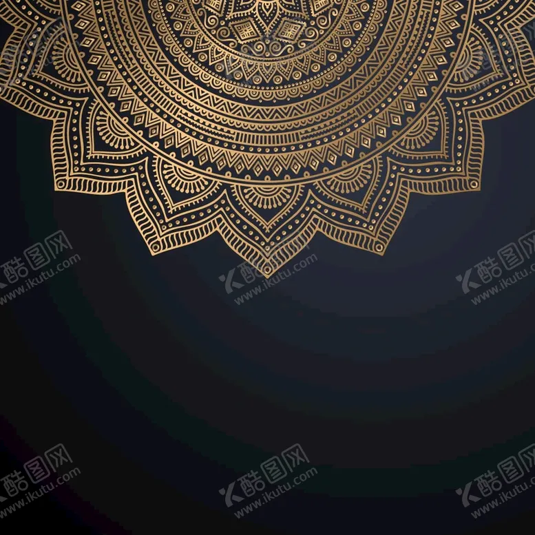 编号：52835002021854274905【酷图网】源文件下载-金色古典花纹