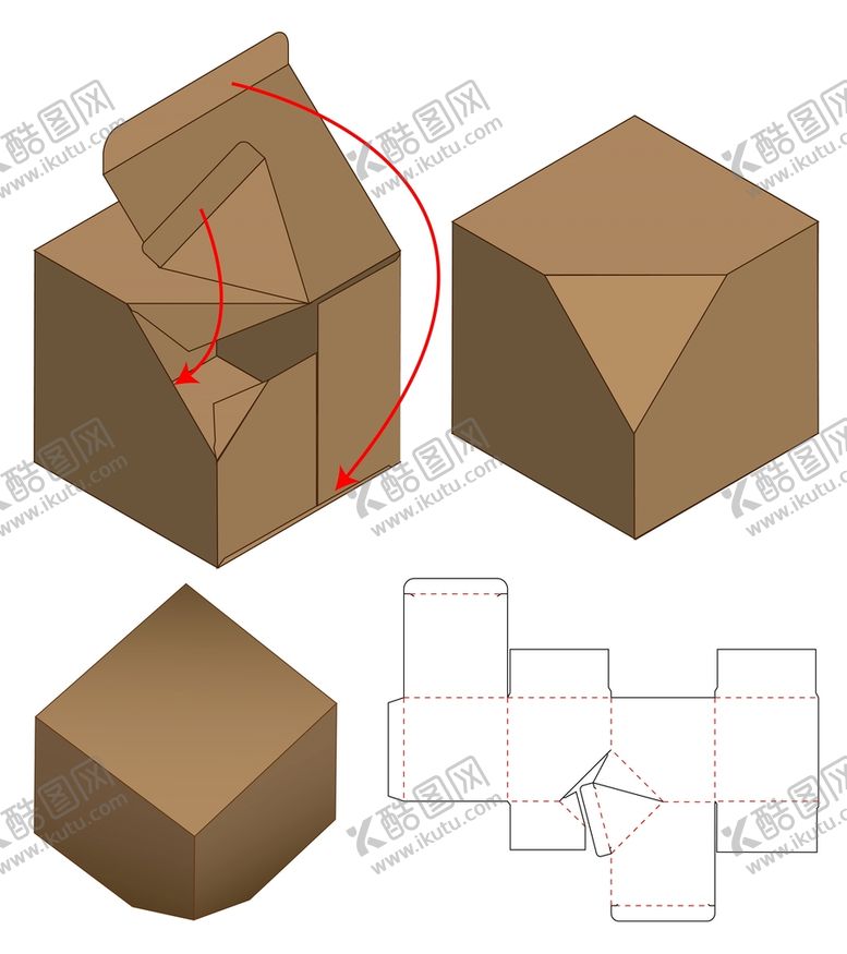 编号：46730209141720389243【酷图网】源文件下载-包装盒刀模