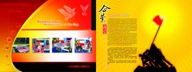 创意大气企业介绍海报