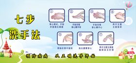 七步洗手法