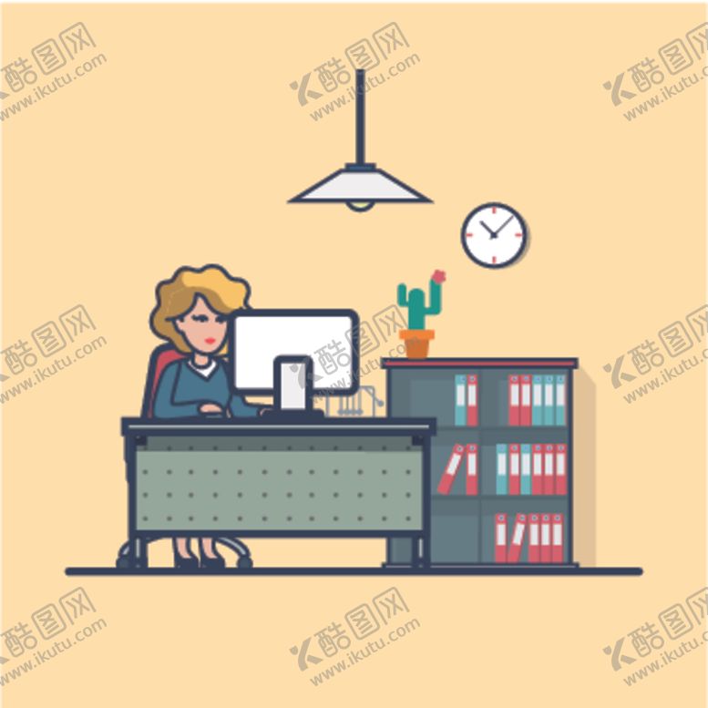 编号：52373609182011418488【酷图网】源文件下载-简约人物生活形象插画