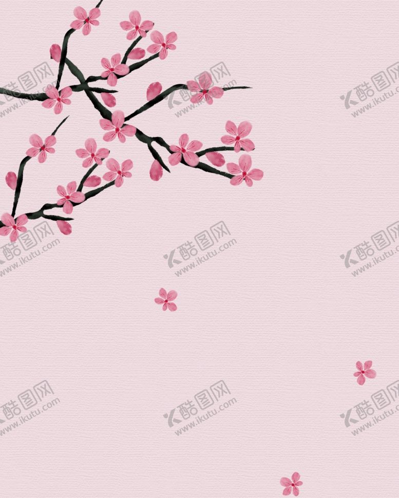 编号：90595307062020069225【酷图网】源文件下载-樱花背景