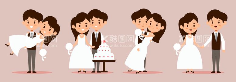 编号：27739911191910363644【酷图网】源文件下载-婚礼插画